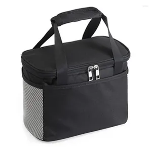 Dinnerware Lunch Bag For Men/Women 15L Insulated Box Kids With Side Pockets And Water Bottle Holder Leakproof