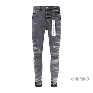 Mor marka erkek kotları buruşuk gri moda pantolonlar erkek sokak kıyafetleri yırtık uzun jqf9 jqf9