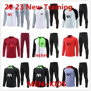 2023 NYA TRACKSUITS Topp Qualitt Soccer Team Training Suits 22 23 Män och barn Fotbollsspårspårtröjor Jerseys Jacka Jogging Kits Sursetement Foot Chandal Tuta Da Calcio