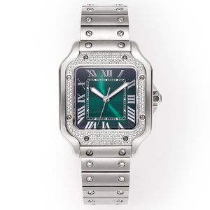 Relógio masculino relógios mecânicos automáticos 39,8 mm x 47,5 mm caixa com diamante safira à prova d'água relógio feminino 35,1 mm x 43,5 mm aço inoxidável 904L Montre de Luxe