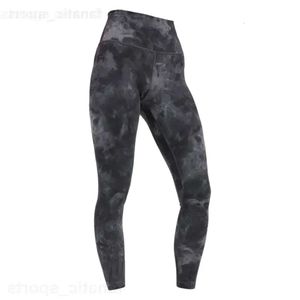 Lu Align Lu Mulher Yoga Gym Calças Compridas Treinamento Nu Calça de Comprimento Total Cor Sólida Yogas Jogging Sweatpants Calças de Fitness Apertadas Exercício L 84