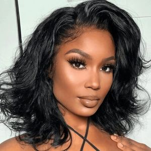 13x4 body wave lace front Bob wig cheap Brazil 100% human hair virgin wig Remy 4x4 Bob high-definition lace closed wig 230125