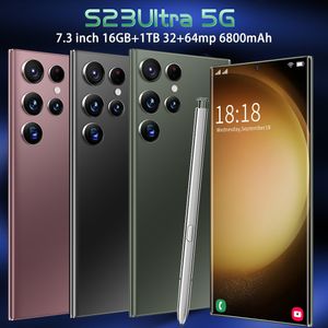 S23ultra5g Cross-Border New Best-Selling in Stock 3G Android 2 16 Smartphone 6.7-Inch Manufacturers Send Foreign Trade on Behalf