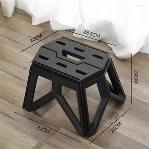 Camp Furniture Outdoor Portable Folding Stool High Load-bearing Handle Design Durable Mini Chair Fishing Square Stool/ Maza Camping