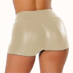 Designer Women's Pants S-5XL läder mini shorts för kvinnor pu läder byxor sexiga heta byxor nattklubb shorts mode gata motorcykel mäns europeiska stil shortshy1x