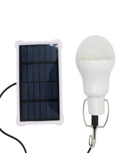 Edison2011 Solar Panelu Solar Bulbus Bulbus Portable 140LM ​​1600 mA Lampa słoneczna do odczytu na zewnątrz namiot kempingowy 1185008