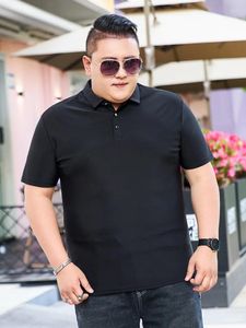 Męskie polo 2024 Summer T-shirt 9xl 8xl 7xl moda krótkiego rękawów