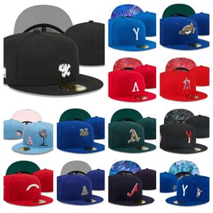 Il più nuovo designer Cappelli aderenti Snapback Berretti da baseball regolabili Tutte le squadre Logo lettera Piatto Sport all'aria aperta Ricamo casquette Berretti chiusi alo yoga cappello berretto flessibile