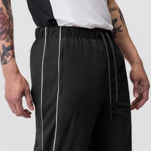 Erkek pantolon joggers spor pantolon eşofmanları tatil athleisure nefes alabilen rahat cep eğitimi