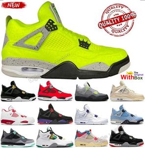 Begrenzte hochwertige fluoreszierende grüne Tennis tagz 4 Basketballschuhe Wahlburger Segel Brand Rot Donner Taupe Haze 14S Flint Grey a ma Manieres Turnschuhe