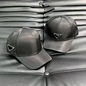 PRA RE-NYLON Baseball Cap Trójkąt Logo w tym samym stylu luksusowy kapelusz klasyczny popularny wodoodporny czapkę szczytową