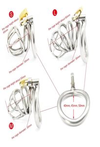 Edelstahl Super Small Male Device Adult Cock Cage mit Curve Cock Ring BDSM Sex Toys Bondage Gürtel A2248666894