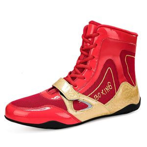 2024 novos sapatos de boxe feminino profissional sapatos de luta juventude anti deslizamento sapatos de luta livre