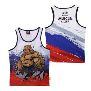 MK muscle strength training, sports, running vests, gym, casual running, ironing, camping can be customized sleeveless