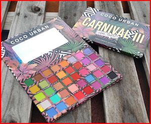 COCOURBAN 40 Colors Carnival III Love Tahiti Eyeshadow Ultra Eye Shadow Palette Shimmer Matte Makeup Artist Cosmetics palettes1832305