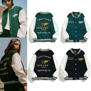 Deigner Jacket Reprreeent Bomber Cotton Owner' Club Men Windbreaker Varity Men Baeball Hip Hop Letter Patchwork Leather Embroidery Stree 331