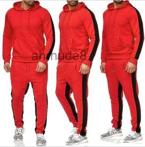 Fatos de treino masculino novo moletom com capuz jaqueta corredores sweatpants inverno outono hip hop homem impressão ternos pista lm1p