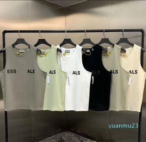 24ss mens womens ess designer t-Shirt Tank Top Fashion Casual Summer Sports Men's cotton Tank Top T-shirt