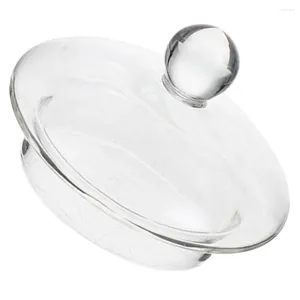 Dinnerware Sets Teapot Lid Clear Teacup Water Pitcher Household Cover Glass For Kettle Accessories