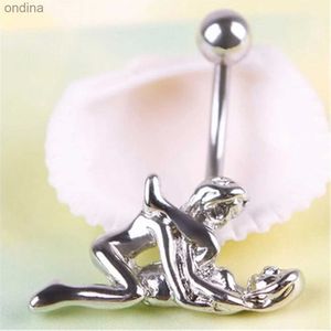 Navel Bell Button Rings New Hot Belly Button Ring Navel Ring Dangle Navel Body Jewelry Piercings YQ240125