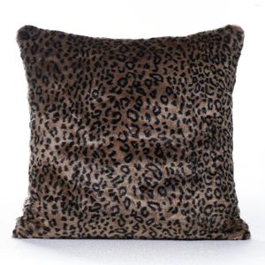 Kudde Leopard Tiger Prints Pillowcase Animal Spotted Printed Polyester Cover Throw Home Decor Pillowcover