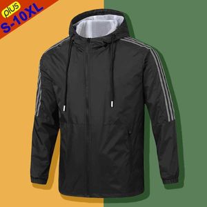 Herrenjacken Campingjacken Männer Plus Größe 10XL 9XL 8XL Männliche Mäntel Frauen Wasserdichte Kapuzenjacke Weiblich Großhandel Kleidung Outwear Jacke J240125