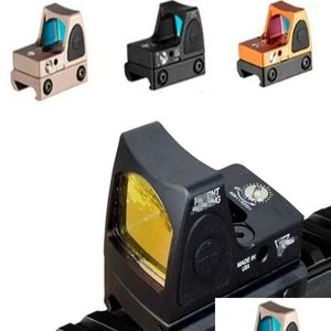 Taktisches Zubehör Mini RMR Red Dot Sight Airsoft/Jagd Zielfernrohr Fit Weaver Schiene für Kollimator Zielfernrohr Drop Lieferung Sp Dhene