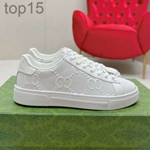 2024 NOWOŚĆ BIAŁY SKRESÓW MĘŻCZYZN KOBIETY BUTY LIME TOP Platforma Sneaker Web Tennis Casual Shoe Trener Modna podeszwa 35-45