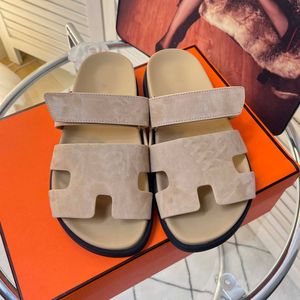 Sandalen Luxus Designer Männer Frauen Zweite Onkel Hausschuhe Herbst Mode Flache Sandalen Echtes Leder hochwertige Casual Hausschuhe Größe 35-45