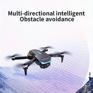 Drone, Z888 Drone/Optical Flow Electric Justering Dual Camera, Three-Side Hinder Undvikande/One Nyckel start/en nyckellandning/360 ° Roll/huvudlös läge.