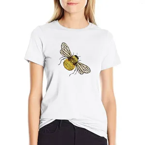 Women's Polos Bumble Bee T-shirt Graphics Blouse T Shirt For Women