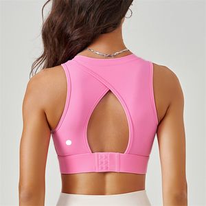 Lu Yoga Женский Бюстгальтер Bodycon Майка для Женщин Тренировки Фитнес ll Бюстгальтер Топ Женский Push Up Бесшовный 3XL Спортивная Майка Нижнее Белье Бег Тренажерный Зал Черный ll60118