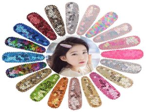 Sequin Hair Bows Colorful Hair Clip For Baby Girls Boutique Handmade Hairgrips Kids Birthday Party Headwear Accessories A2991002792