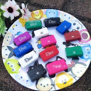 26 Styles Designer Key Buckle Bag Car Keychain Silicone Bag Keychains Man Woman Purse Väskor Pendant Mini Fashion Keychains Accessories