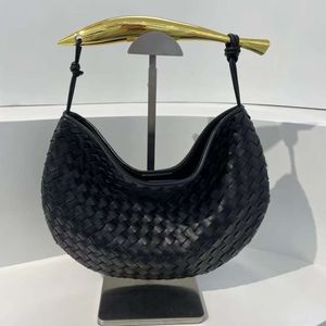 10A ndiamo Borsa tote Borse intrecciate Borse a spalla Borse in pelle lavorata a maglia di grande capacità Borsa da donna in nappa Borsa a tracolla Hobo Pouch Cinghie rimovibili