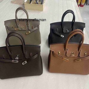 Genuine Leather Handbag Bk Cross Body Large Capacity Handbag Leather New Handbag Genuine Leather Women's Handbag Hand Sewing Process