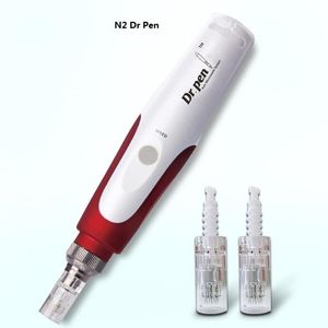 Taibo Beauty Dr.Pen N2-W N2W Micro Needle Derma Pen/충전식 자동 마이크로 니들 Derma 스탬프 펜/조정 가능한 바늘 길이 0.25-2.5mm Drpen Dermapen