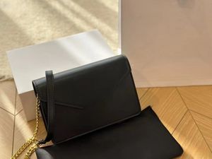 Lüks tasarımcı çanta metal toka flep zincir çantası yüksek kaliteli çanta omuz çantaları moda crossbody cüzdan cüzdan paraları gerçek deri mini alt koltuk çantaları