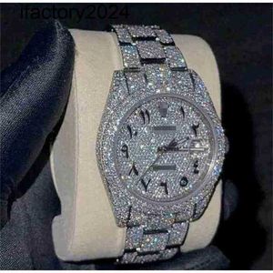 Ap Watch Diamond Moissanite Iced Out Can Pass Test Designer Mosonite Vs Factory Wristwatches 2023 Mosang Stone Customization Can Pass the of Mens Movement