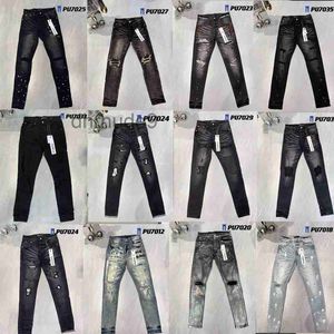 Pantaloni jeans viola Designer uomo Jean Pantaloni da uomo Qualità di fascia alta Design dritto Retro Streetwear Pantaloni sportivi casual Pantaloni da jogging Pant 1LHV