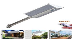 96LED 300LED Outdoor Solar Street Light Waterproof Pir Motion Sensor Double Sided Garden Llights 6 Ljuslägen 10000MAH9082542