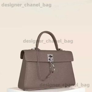 Totes Ladies Stance Size Fashion Large Leather Trapezoidal Bag Messenger Handbag Shoulder CAFUNE Wallet T240125