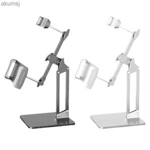 Tablet PC Stands podwójnie obsługuje stojak na tablet Stojak telefonu na iPad Stojak Sansung Lenovo Tablet Tablet Tablet dla 4,7 do 11 stojak YQ240125