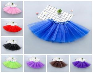 Tutu Mini Print Prings детская одежда для маленьких девочек танцевальные балетные юбки Тул Петтискир