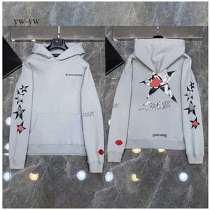 Mens Hellstar Hoodie Tasarımcı Hoodie Lüks kapüşonlu erkek ve kadın kapüşonlu cehennem tide markası alev çamur boyalı retro rahat yıkama su kalpleri çiçek kapşonlu 4255