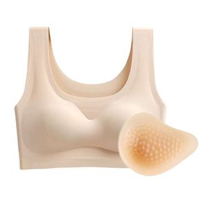 Acessórios de traje 1960 sem costura push up sutiã removível acolchoado roupa interior com ponto de massagem respirável espiral grão prótese de mama