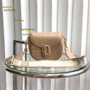 Torebki wieczorowe kosmetyczne skórzane siodła w torbie designer torebka na ramię Kobiety Clamshell Vintage Portfel Klasyczny haft szeroki pasek Crossbody