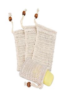 Saco de armazenamento de sabão ferramenta esfrega manual bolha chuveiro sabão saver bolsas titular chuveiro banho espuma saco de banho natural sisal chuveiro sabão 9959460