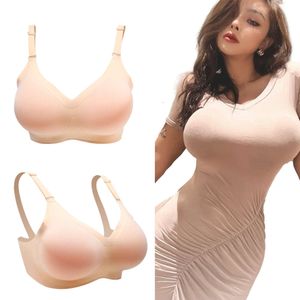 Costume Accessories 2015 Large Realistic Silicone False Breast for Crossdresser Shemale Transgender Drag Queen Transvestite Mastectomy