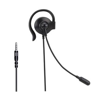 Type-C 3.5mm Single Side Headset USB Computer Headset Business Headset Wired Headset In-line Headset Sales Customer Service With Microphone Office Headset
